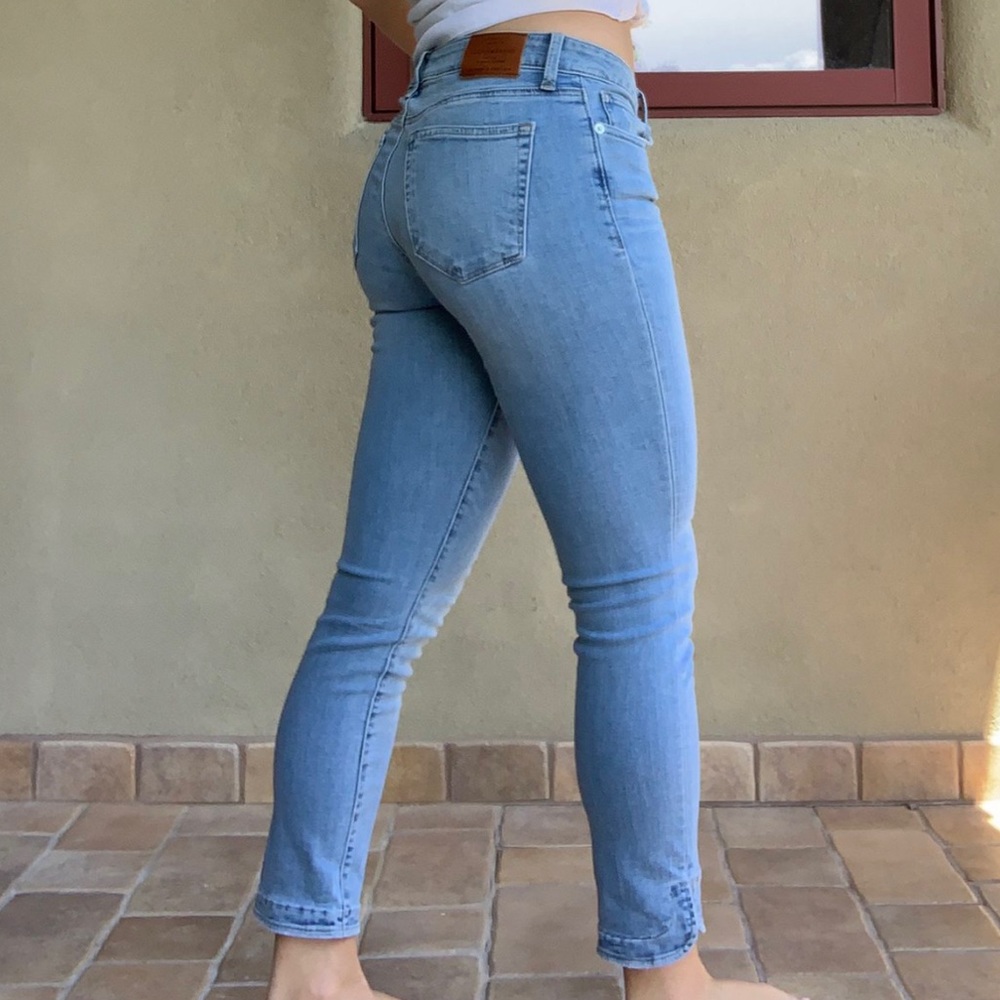 Lucky Brand Jeans in Lolita Skinny; hemmed bottoms